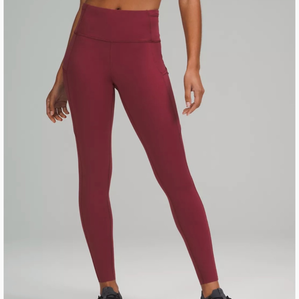 Lululemon fast and free 28” leggings